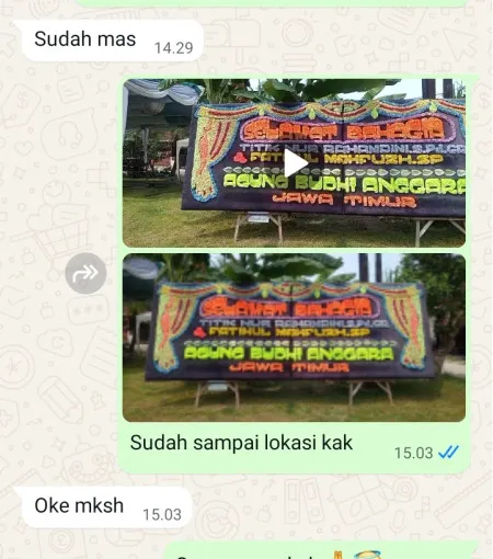Pengiriman Papan Bunga Kembangan